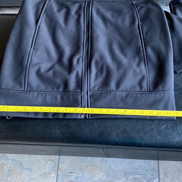 Flex Apparel Black Fall/Winter Coat/Jacket - Black -Size Large - Picture 12 of 13